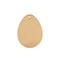 Wood Egg Ornaments 2-5/8”, 1/8” Thick Cutouts for Easter Decor & Crafts | Woodpeckers